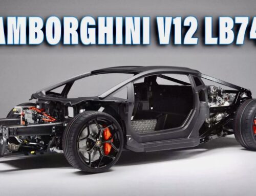 Lamborghini muestra el chasis de carbono del LB744 (reemplazante del Aventador aún sin nombre).