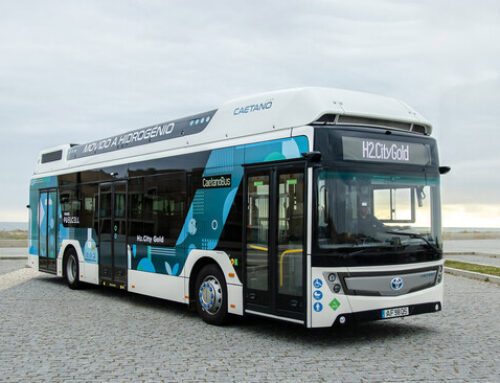 Ecología / Madrid crea infraestructura para incorporar autobuses de hidrógeno. Ha montado una hidrogenera gigante para sus Caetano Bus Hidrogeno 3.