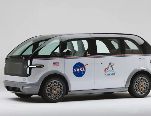 Canoo CTV eléctricos / Se entregaron los vehículos para llevar los astronautas a la plataforma de lanzamiento a la NASA