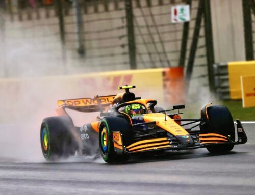 Fórmula 1 GP de China – Clasificación para la sprint shootout / Bajo condiciones de lluvia Lando Norris (McLaren) se hace de la pole.