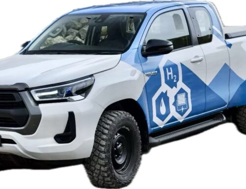 Toyota Hilux FCEV (fuel cell) de hidrógeno con tecnología Mirai y una autonomía de 600 km.